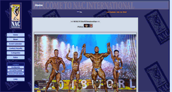 Desktop Screenshot of nac-international.com